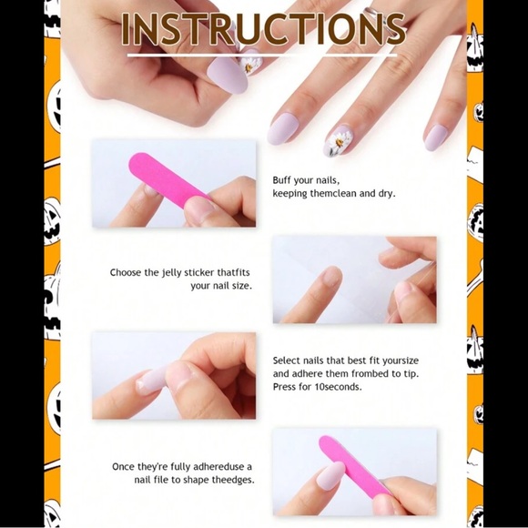 Halloween Press On Nails - Picture 6 of 6